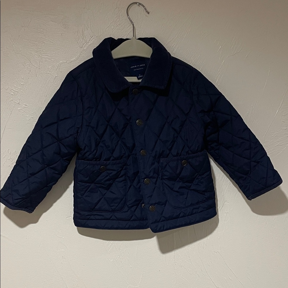 Janie and Jack  Quilted Kids Jacket 2T